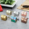 Stainless Steel Tea Infuser 6 Colors Mini House Shaped Strainer Bag Kitchen Seasoning Holder tt1103