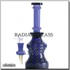 Narghilè Mini Glass Bong Cone Bong Pipa ad acqua da 5 mm di spessore con braciere in vetro da 14 mm