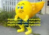 Golden Yellow Comet Star Mascot Costume Adult Cartoon Character Outfit Suit Lovely Annabelle Trade Exhibition zz7727