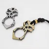 Key Chain d'autodéfense Urgence Escape Broken Window Tool Personal Safty Talon Skull Keychain Charm Car Keadchains