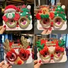 Christmas Decorations female elk funny frame couple Christmas student dress up gift party decoration