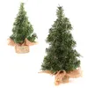 Kerstdecoraties 1 pc 20/30cm Tabel Mini Tree Decoratie Pine Xmas Gift