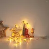 Saiten 2M 20LEDs String Licht Kupferdraht Tannenzapfen Lampe Jahr Fee Girlande für Weihnachtsbaum Hochzeit Party Dekoration