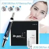 Beauty Microneedle Roller Wired Dr Pen Derma Tima A7 Microneedle System Antiacing Microneedling Mesotherapy Roller Electric Stamp Dr Dht3i