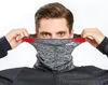 Máscara de face Half Face Winter Ciclismo ao ar livre e máscara fria Proteção de esportes esportes Bandanas à prova de vento e veludo babador