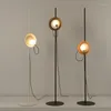 Golvlampor modern Fortuny Lamp Giraffe Black Candelabra Bedroom Lights Glass Ball