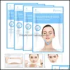 Andra hudv￥rdsverktyg Efero Kvinnor Lyft upp V Face Chin Mask Lyftande kind Smooth Cream Neck Peeloff Masker Bandage Drop Deli Dhigi