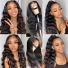 13x4 Body Wave Spets Front Wig Pre Plucked HD Transparent spetsar H￥rh￥r peruk f￶r kvinnor Remy