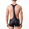 Sous-vêtements Body Jockstrap Justaucorps pour hommes Mankini Sous-vêtements Lutte Singlet Dos nu