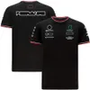 T-shirt a maniche corte F1 Formula 1 estiva 2021 Team W11 tuta da corsa casual girocollo T-shirt personalizzata con lo stesso paragrafo