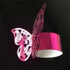 50pcs porte-anneaux de serviette papillon découpé au laser pour les tables de dîners décor de fête d'anniversaire de mariage de tous les jours