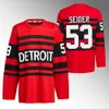 88 Patrick Kane Alex Debrincat Red Wings Jersey Dylan Larkin J.T. Compher Shayne Gostisbehere Lucas Raymond Moritz Seider David Perron Jake Walman Daniel Sprong