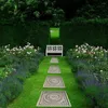 庭の装飾スクエアDIY舗装型プラスチックシミュレーションコンクリートレンガの風景ペダルストーンメイキングツールパス型