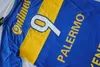 #9 Palermo #10 Roman 2000 Boca Juniors Retro Commemorate Soccer Jerseys 00 Vintage Football Shirts Home Classic Antique Camiseta de Futbol