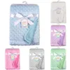Blankets Swaddling born Baby Warm Fleece Thermal Soft Stroller Sleep Cover Beanie Infant Bedding Swaddle Wrap Kids Bath Towel 221103