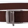 Belts Men's Smooth Buckle Quick Dry Durable Nylon Waistband Solid Color Belt BLTRD0018