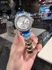 Källa till kvinnors kvartsstålband Lysande klockor med Diamond Inlaid Water Ghost