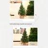 Decorazioni natalizie 1PC 20/30CM Tavolo Mini Decorazione albero Pino Regalo di Natale