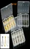 1000pcs10box 10 Gr￶￟en gemischt 312 Ise Hook High Carbon Stahl Stachelfischerhaken Pesca Tackle Accessoires Transparent Box A0229163707