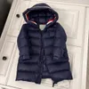 Hoge kwaliteit jas kid designer baby kleedt kinderen jassen meisje jongen jas hooded uitloper warme winter 100-160 cm