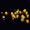 Strings USB Cotton Balls String Christmas Fairy Lights Novelty Lamp Chain For Home 10/20/40 LED Outdoor Garland Wedding Party Decoration