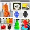 Printer Ribbons PLA/PLA PLUS/ABS/PETG/SILK/PLA Meta 3D Filament Materials 1.75MM 10 Rolls / Set Refills Non-toxic Fastship DIY Gift 221103