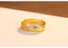Neue micro set zirkon überzogene 18 karat gold ring frauen schmuck Koreanische luxus s925 silber ring exquisite zubehör geschenk