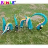 Inflatable Bouncers 3mH Customized Urban-Art outdoor green giant inflatable octopus tentacle inkfish feet for halloween decoration&party decorations toys sports