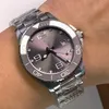 Longiness Automatisk herr Mechanical Watch Movement 41mm Round Bezel Waterproof Business armbandsur Montre de Luxehigh Quality Shop Original