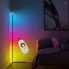 Lampade da terra Nordic Creativity Corner LED Lamp Coloful Light Atmosphere Lighting per Bedroom Club Home Standing