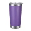 19 colors 20oz Beer Coffee Mugs Car cup Stainless Steel Tumblers Cups Vacuum Insulated Travel Mug Metal Water Bottle With Lid 1103