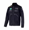 F1 Formula One Racing Suit Giacca a maniche lunghe Giacca a vento Primavera Autunno Inverno Team 2021 Nuova giacca Maglione caldo Personalizzazione