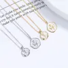 Floral Collection 100% 925 Sterling Silver Flower Pendant Necklace Women Jewelry Gift for Girlfriend