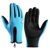 Gants d'hiver chauds pour hommes femmes écran tactile chaud en plein air cyclisme conduite moto gant froid coupe-vent antidérapant femmes gants