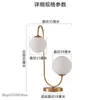 Floor Lamps Modern LED Crystal Table Lamp Nordic Lighting Living Room Bedroom Bedside Restaurant Decoration Accessories