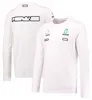 T-shirt pilota F1 Team 2022 Tuta da corsa da uomo T-shirt casual a maniche lunghe ad asciugatura rapida Taglie forti personalizzabili