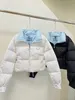 Damskie Down Parkas Projektant jesienny zima krótka kurtka stojak na kołnierz chleb super modne retencję ciepła Dobry projekt relaksowy wklęsły DSPT
