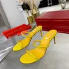 Sandalen Rene Caovilla 2022 hochwertige Sandalen Designer 100 % Leder neue Heeles Sandale Sommer Kristall Damen Hochzeitskleid Schuhe Heels Party sexy