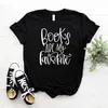 I libri sono i miei top preferiti Stampa T-shirt casual divertente da donna T-shirt da donna per ragazza