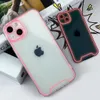 Transparent Silicone Luminous Phone Cases For iphone 14 Plus 13 12 11 Pro Max Fluorescence Cover nti-Fall Soft Shell Shockproof