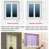 Blinds Cordless Window zebra blinds double layer roller dual sheer shades Light Filtering for Day and Night customized size 221102