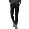 Men039S byxor 2022 Men39s Corduroy Casual Affär Fashion Solid Straight Regular Fit Trousers Male Black Kakhi Gray Men Clo2147880