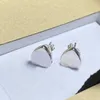 Women designer earring heart stud earrings luxury jewelry plated gold letter christmas small popular man famous cjeweler dainty casual fashion earing