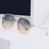 النظارات الشمسية الرجعية الطيار للنساء الموضة كبيرة الحجم مربع نظارات شمس الرجال مزدوجة جسر عتيقة الصقور الظلال واقية الأشعة فوق البنفسجية UV400