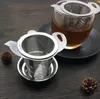 Tea Mesh Infuser Reusable Tea Strainer Teapot Stainless Steel Loose Tea-Leaf Filter Drinkware Teaware SN75