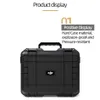 Voor DJI Mini 3 Pro Storage Case draagbare koffer met harde schaal waterdichte draagdoos voor DJI RC -controller drone -accessoires