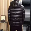 MON Classic Men Fashion Luxury Designer Brand Down Jacket Parkas Man Epaulettes Trend Winter Warm Cotton Jackets Outdoor Outwear Casacos