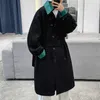 Men's Trench Coats 2021 new arrival autumn fashion long Style coat men double breasted trench coat men winter men's casual jackets full size M-5XL T221102