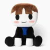 4 Styles Stuffed Toys 20CM Sitting Plush Toy Brown Hair Girl Boy Yellow Dolls Kids Gift