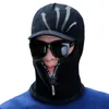 Bandanas chaud chapeau d'hiver avec bord élastique casquette cou écharpe coupe-vent plus chaud Ski équitation visage couverture unisexe